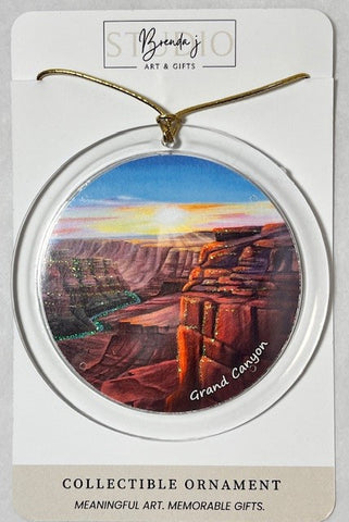 Grand Canyon Acrylic Ornament