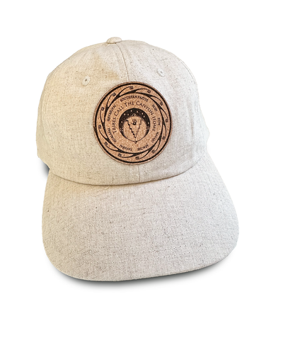 Tribal Medallion Linen Cap