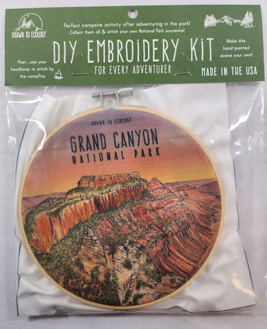 Grand Canyon Embroidery Kit