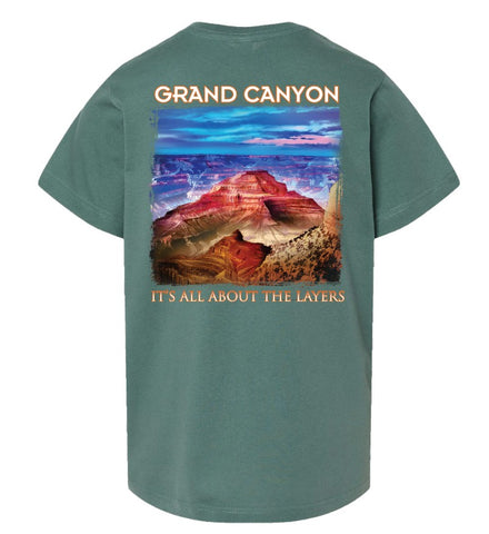 Grand Canyon "It's all about the Layers" Youth Tee