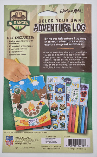 Jr Ranger Adventure Log