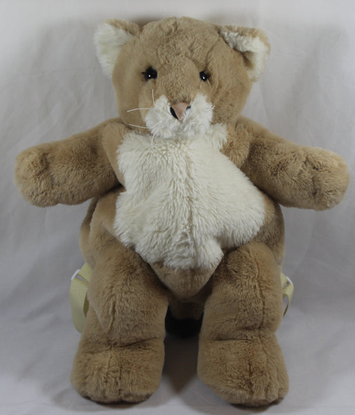 Plush Mountain Lion Backpack