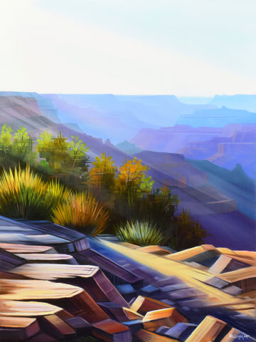 Michelle Condrat, Rays Across The Canyon