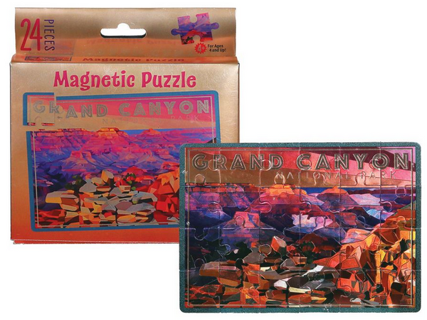 Grand Canyon 24pc Magnetic Foil Puzzle
