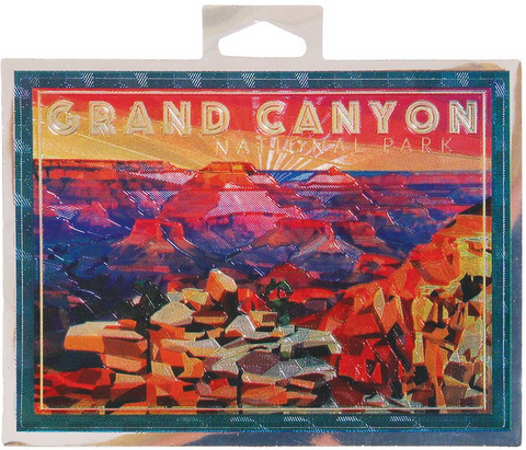 Grand Canyon Foil Geometric Decal