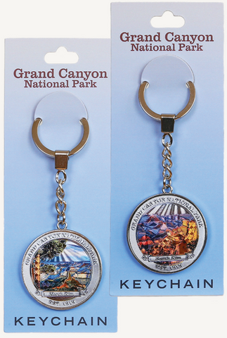 Grand Canyon Foil Key Ring