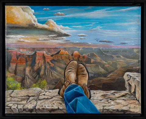 Tim McDavid, North Rim Lodge - Self Portrait