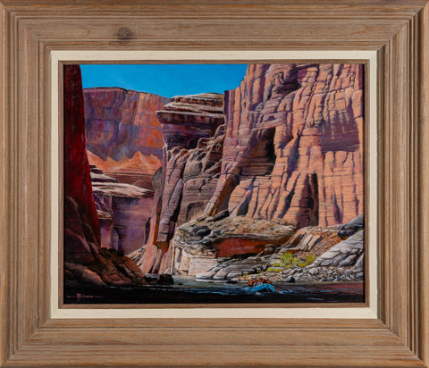 Tim McDavid, Rafting the Canyon