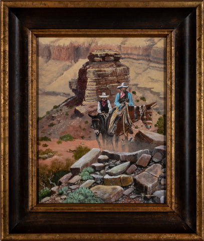 Tim McDavid, Ascending Bright Angel Trail