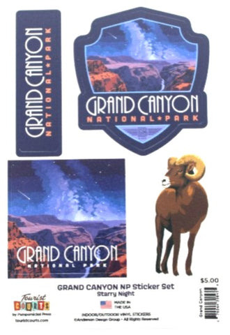 Starry Night Mini Decal Set