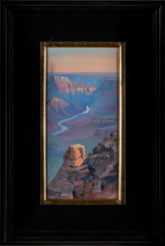 Jose Luis Nunez, The Colorado River From Desert View