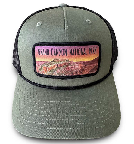 Grand Canyon Loden Hat with Rope Trim
