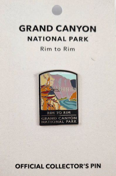 Rim to Rim: Grand Canyon National Park Pin