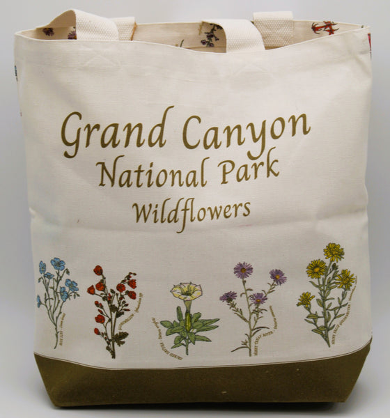 Grand Canyon Wildflower Tote Bag