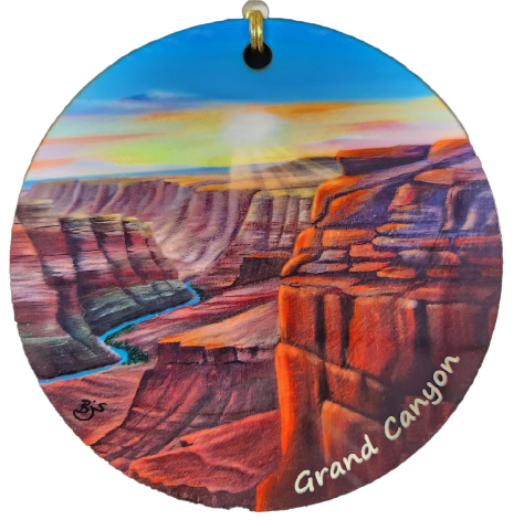 Grand Canyon Wood Ornament